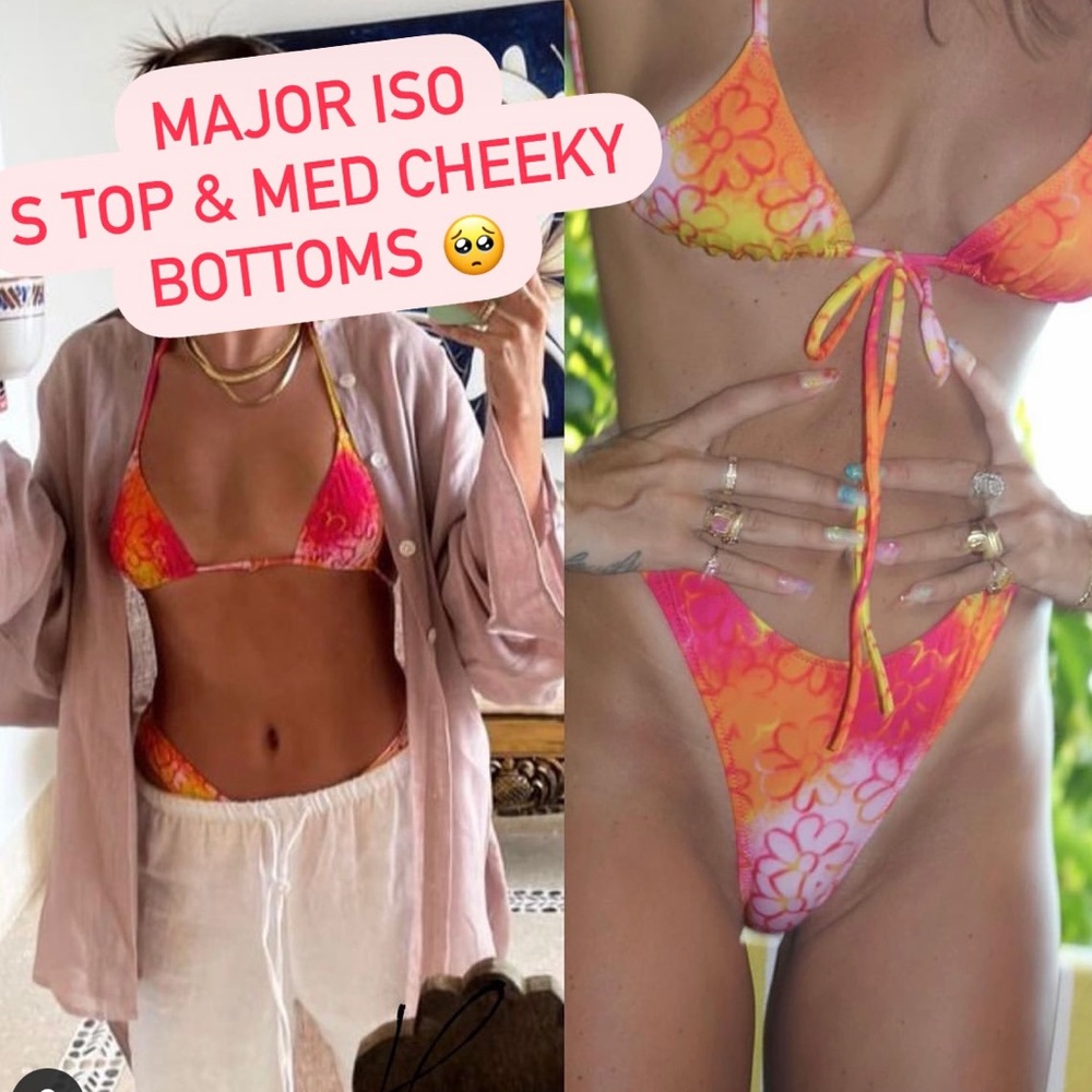 ISO ⭐️ HEAVY MANNERS MISS MARCH BIKINI SET